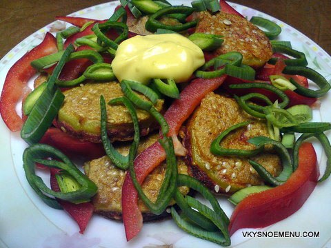 с кунжутом