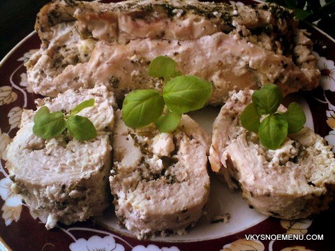 куриный рулет