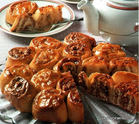 пирог с двумя начинками