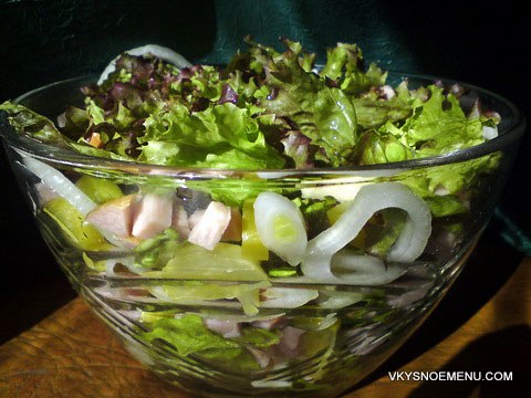 мясной салат