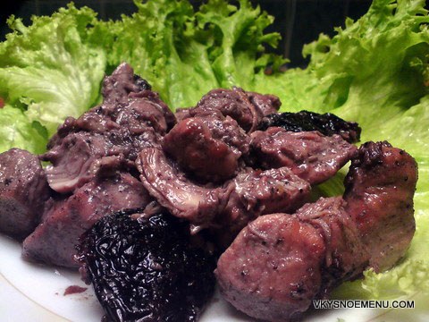 курятина в вине