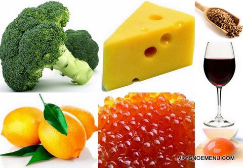 сочетания продуктов