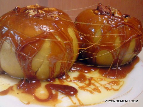 печеные яблоки