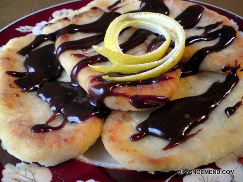 сырники с бананами