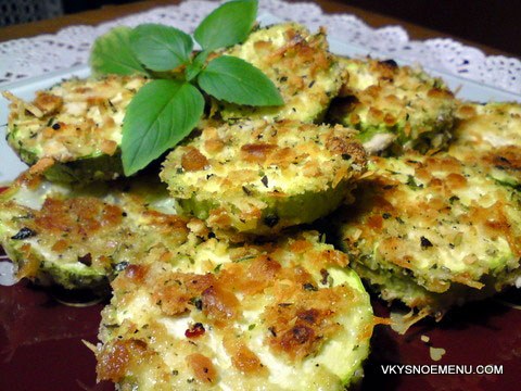 кабачки в панировке