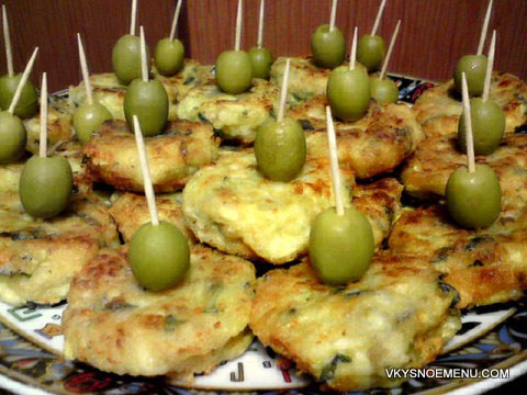 закуска из кабачков и брынзы