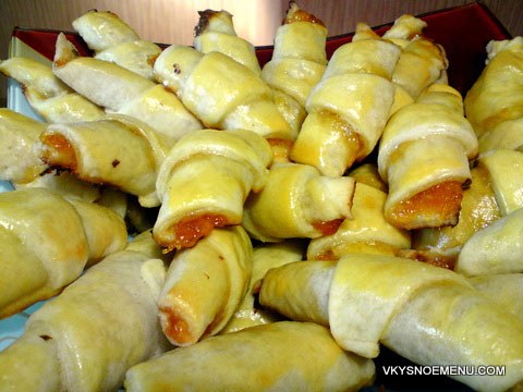 рогалики с джемом