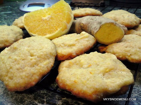 овсяное печенье с апельсином