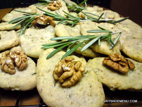 печенье с сыром Бри