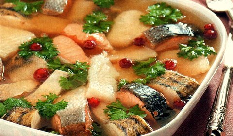 рыбное заливное