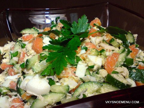 из курицы