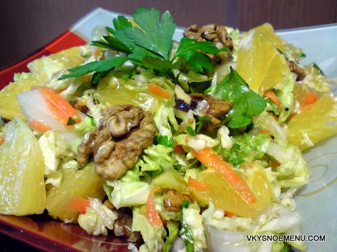 салат из пекинской капусты