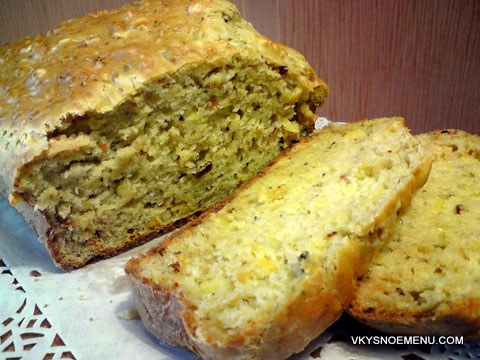 луковый хлеб