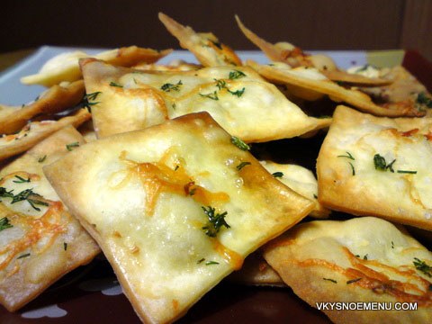 снеки с зеленью