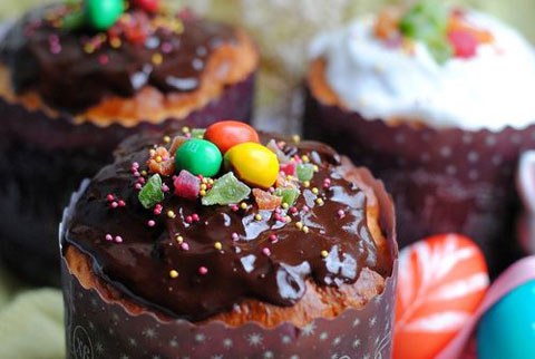 глазурь для куличей