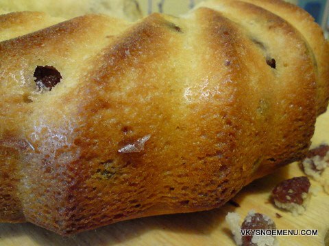 апельсиновый кекс