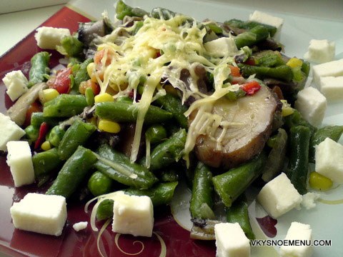 из стручковой фасоли