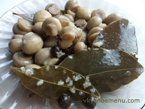 маринованные грибы