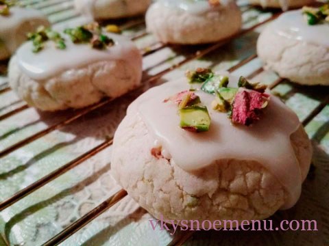 печенье с фисташками