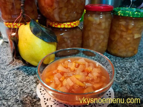 варенье из груш